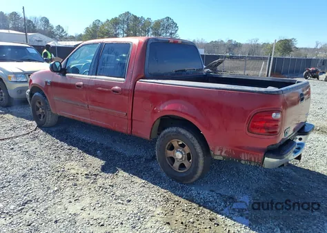 2002 Ford F-150 Lariat/Xlt from USA, damaged, VIN 1FTRW07L22KB35235